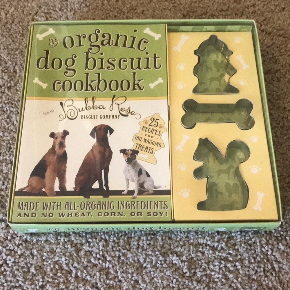 🐶The Organic Dog Biscuit Cookbook